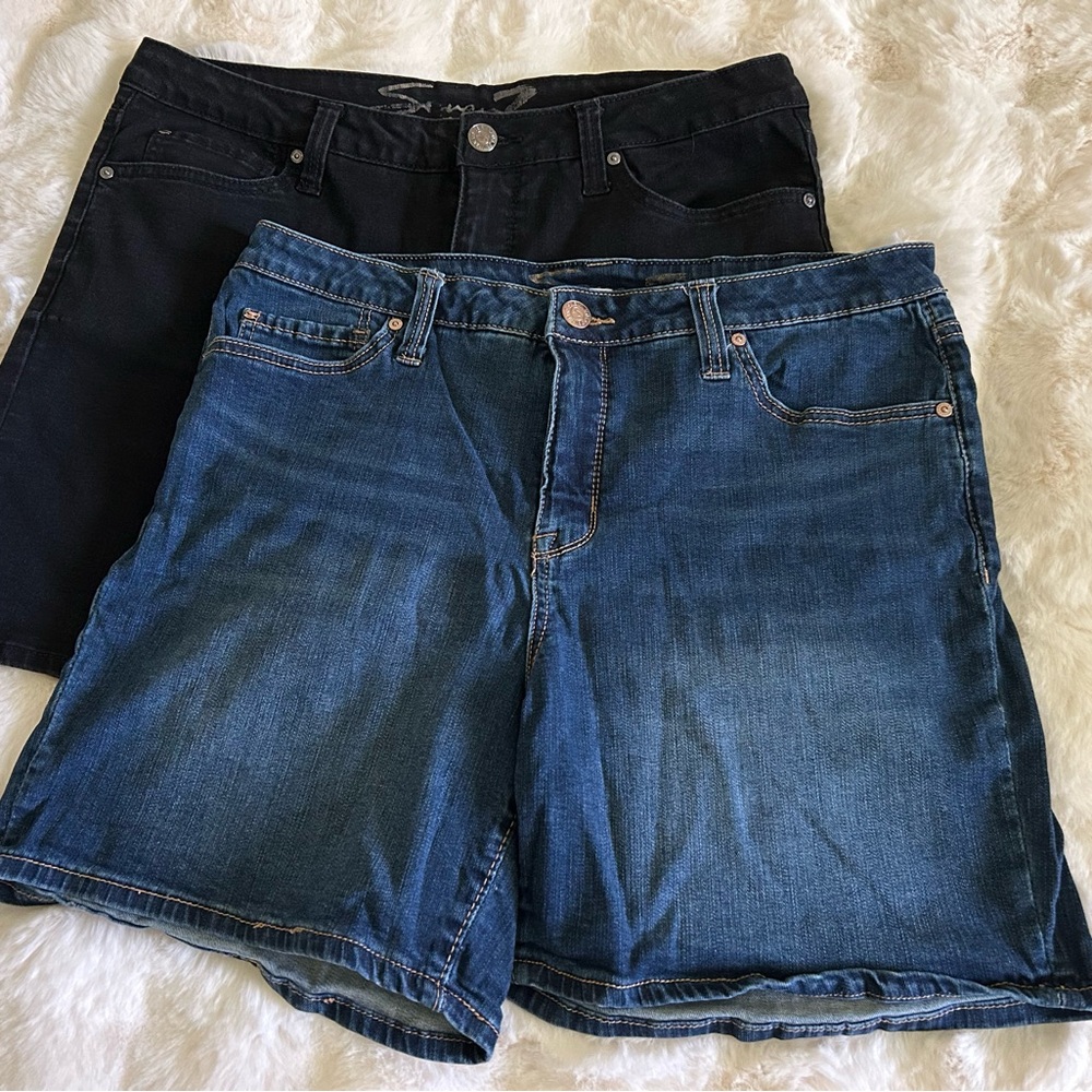 Seven7 Weekend Denim Shorts Duo